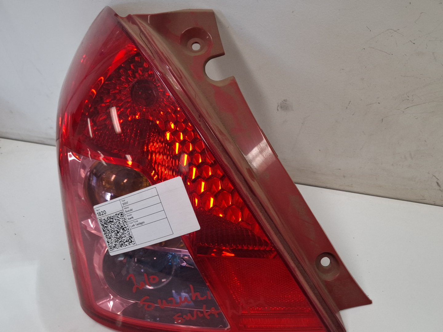 2005-2011 Suzuki Swift III EZ Hatchback Left Taillight
