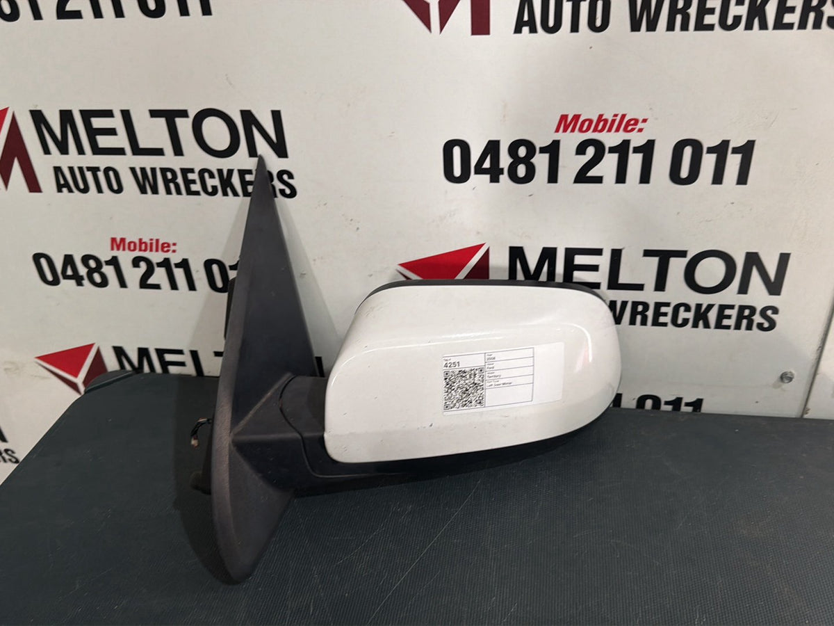 May 2004 to Apr 2011- Ford Territory SX SY MkII TS- Left Door Mirror- Non-Memory Type, Temp Sensor