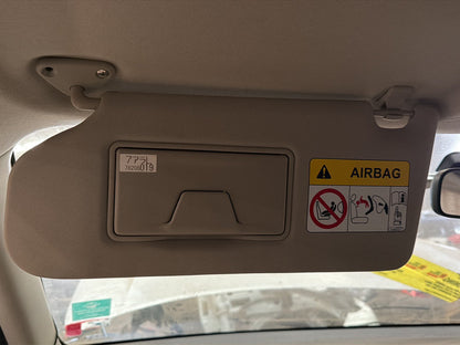 2013 Mitsubishi Outlander GF*W- Left Sun Visor