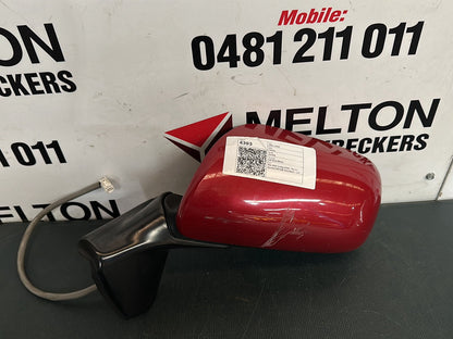 Mar 2007 to Sep 2009 - Toyota Corolla ZRE152R Hatchback - Left Door Mirror