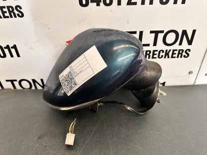 Oct 2010 to Aug 2013- Ford Fiesta WT- Right Door Mirror- Non-Heated Type, 5 Wire