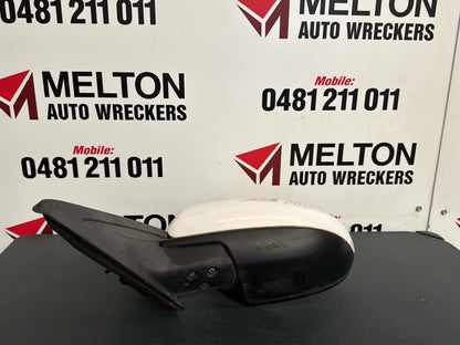 Apr 2009 to Oct 2013- Mazda Mazda3 BL- Left Door Mirror- Non-Power Fold, Non-Indicator
