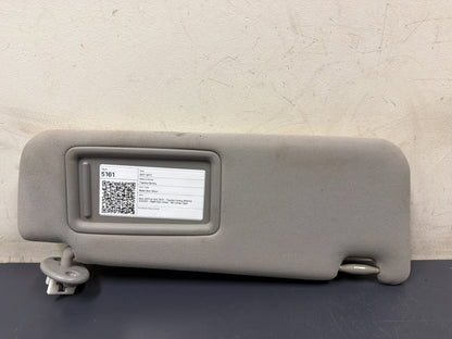 Nov 2011 to Oct 2017 - Toyota Camry ASV50 AVV50 - Right Sun Visor - W/ Lamp Type