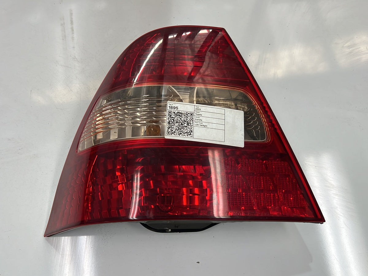 2003 Toyota Corolla - Left Taillight
