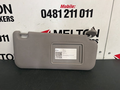 Nov 2005 to Nov 2012- Toyota RAV4 ACA33 ACA38- Right Sun Visor
