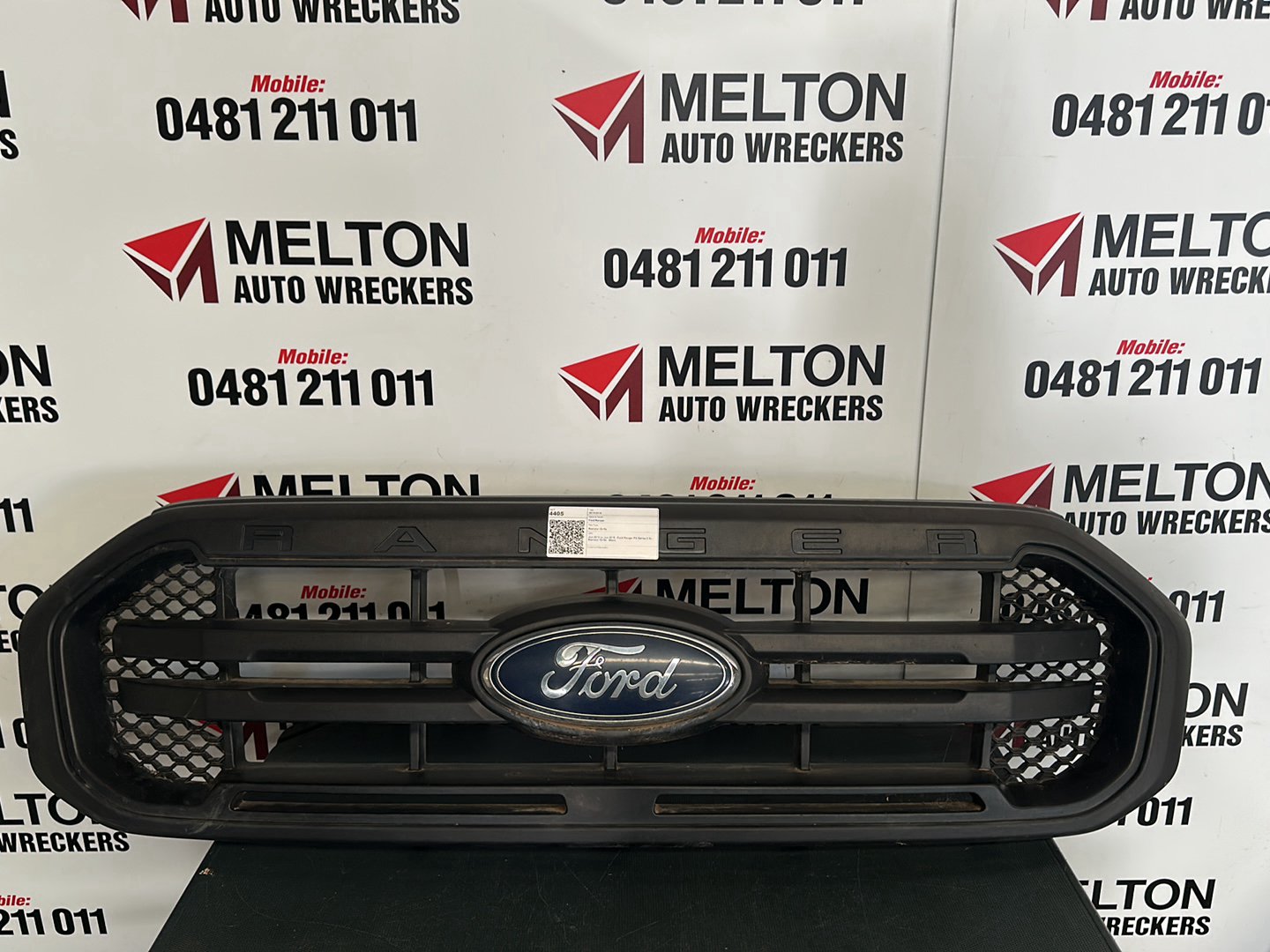 Jun 2015 to Jun 2018- Ford Ranger PX Series 2 XL- Radiator Grille- Black