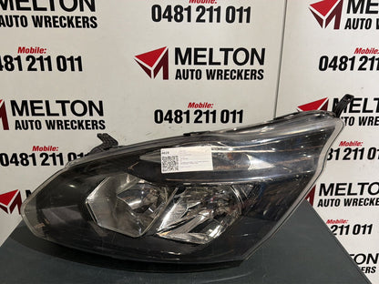 Jan 2018 to Aug 2023- Ford Transit Custom VN- Left Headlight- Halogen Type