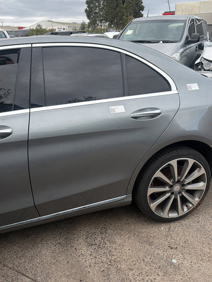 2014 Mercedes-Benz C250 C-Class W205 Sedan Left Rear Door