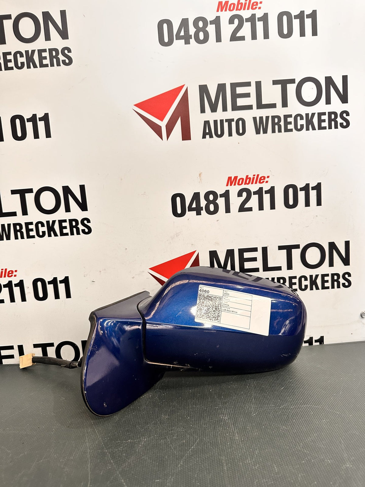 Nov 1999 to Oct 2005- Toyota Celica ZZT231- Left Door Mirror- Colour Coded