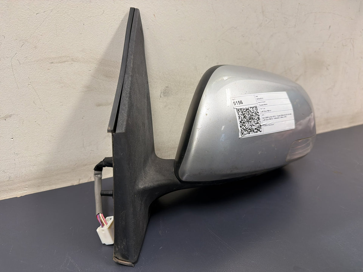 Oct 2008 to Nov 2012 - Toyota RAV4 ACA33 ACA38 - Left Door Mirror - Indicator, 5 Wire, 5 Pin