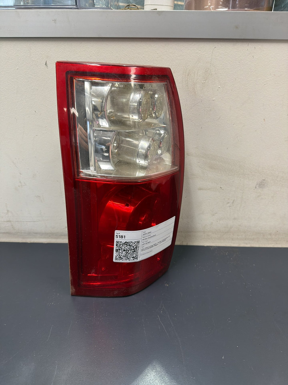 Sep 2003 to Aug 2004 - Holden Commodore VY Series II SS Station Wagon - Left Taillight