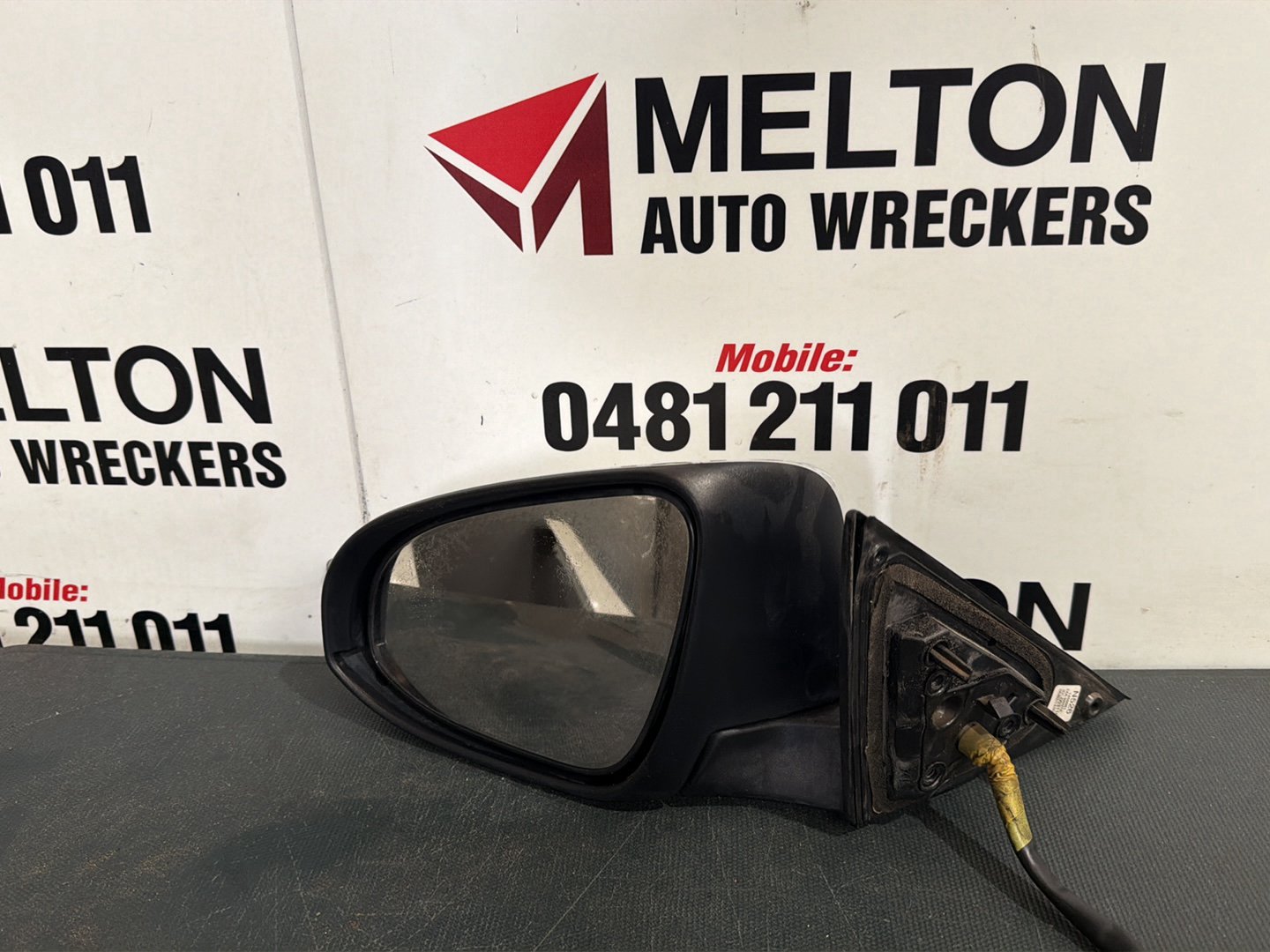 Nov 2011 to Mar 2015 - Toyota Camry Altise Atara R Atara S Atara SX Hybrid H RZ ASV50 AVV50 - Left Door Mirror - Non-Blind Spot Monitor