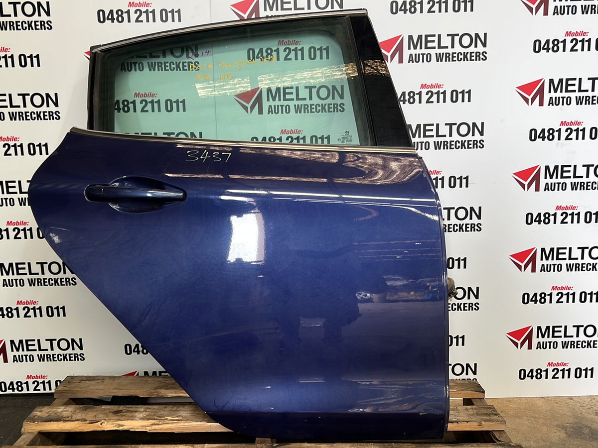 2014 Peugeot 208 Right Rear Door