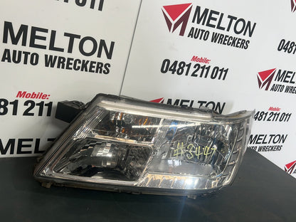 2011 Dodge Journey Left Headlight