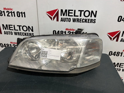 May 2004 to Apr 2009 - Ford Territory SX SY MkI TS Ghia Ghia Turbo - Left Headlight - Chrome Insert