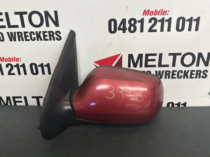 Oct 2003 to Apr 2009- Mazda Mazda3 BK Sedan Hatchback- Left Door Mirror- Power Adjust, 3 Pin, Non Mps