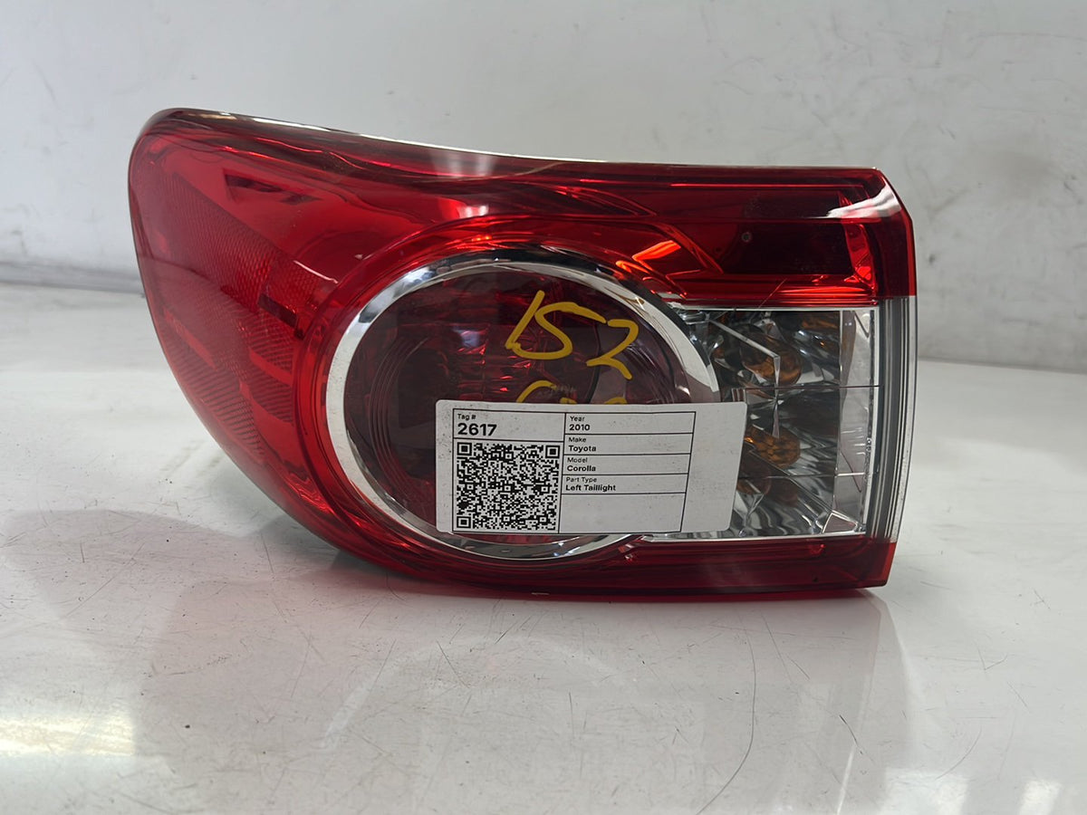 2010 Toyota Corolla - Left Taillight