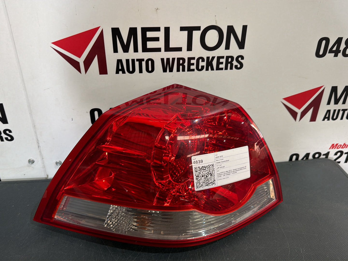Aug 2006 to May 2013- Holden Commodore VE Sedan- Left Taillight- V Series