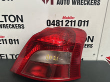 Oct 2005 to Aug 2008- Toyota Yaris NCP9# Hatchback Australia Only- Right Taillight- Lens# 52-143