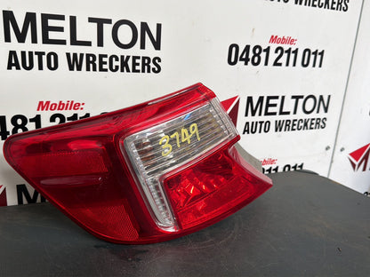 Nov 2011 to Mar 2015- Toyota Camry AVV50- Left Taillight- Body Mounted, Non Led Type