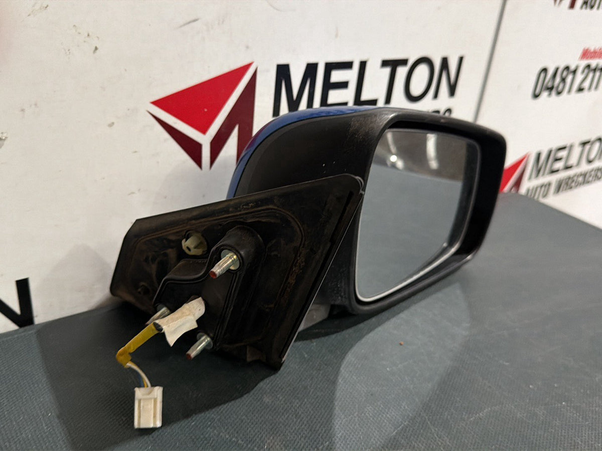 Jul 2007 to Jun 2014- Mitsubishi Lancer CJ- Right Door Mirror- Manual Fold, Non-Indicator