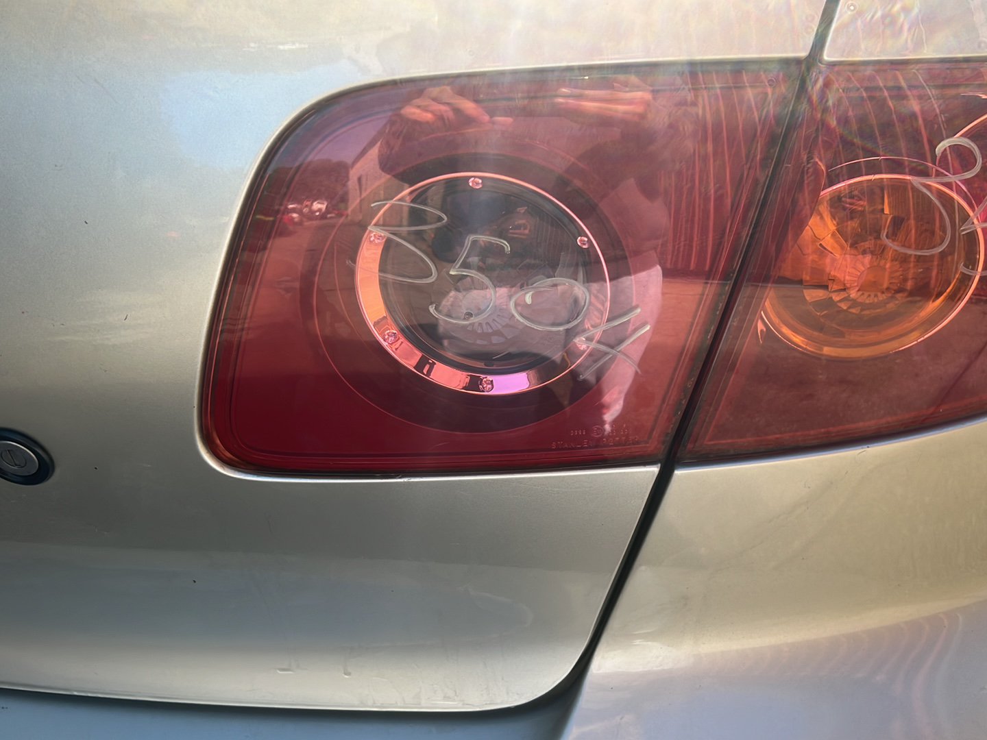 Mazda Mazda3 Sport BK Sedan Right Taillight on Bootlid/Tailgate