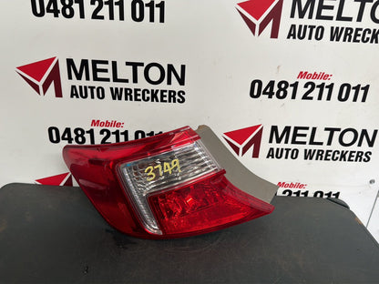 Nov 2011 to Mar 2015- Toyota Camry AVV50- Left Taillight- Body Mounted, Non Led Type