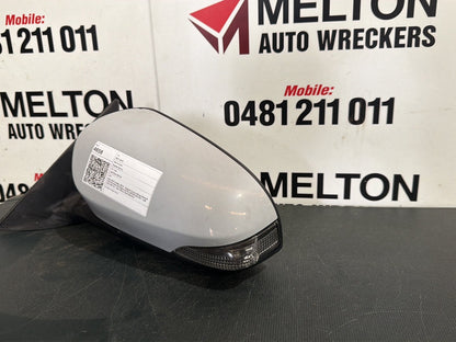 Nov 2011 to Mar 2015 - Toyota Camry Altise Atara R Atara S Atara SX Hybrid H RZ ASV50 AVV50 - Left Door Mirror - Non-Blind Spot Monitor