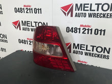 2003 Toyota Corolla Left Taillight