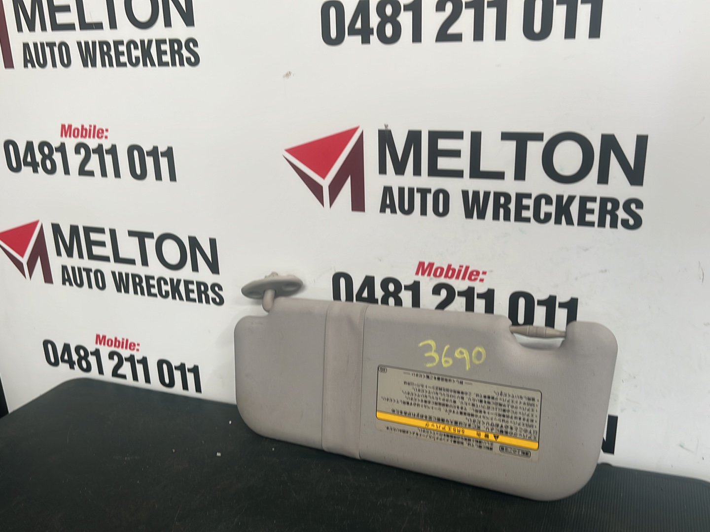 2012-2019 Toyota Corolla Fielder - Left Sun Visor
