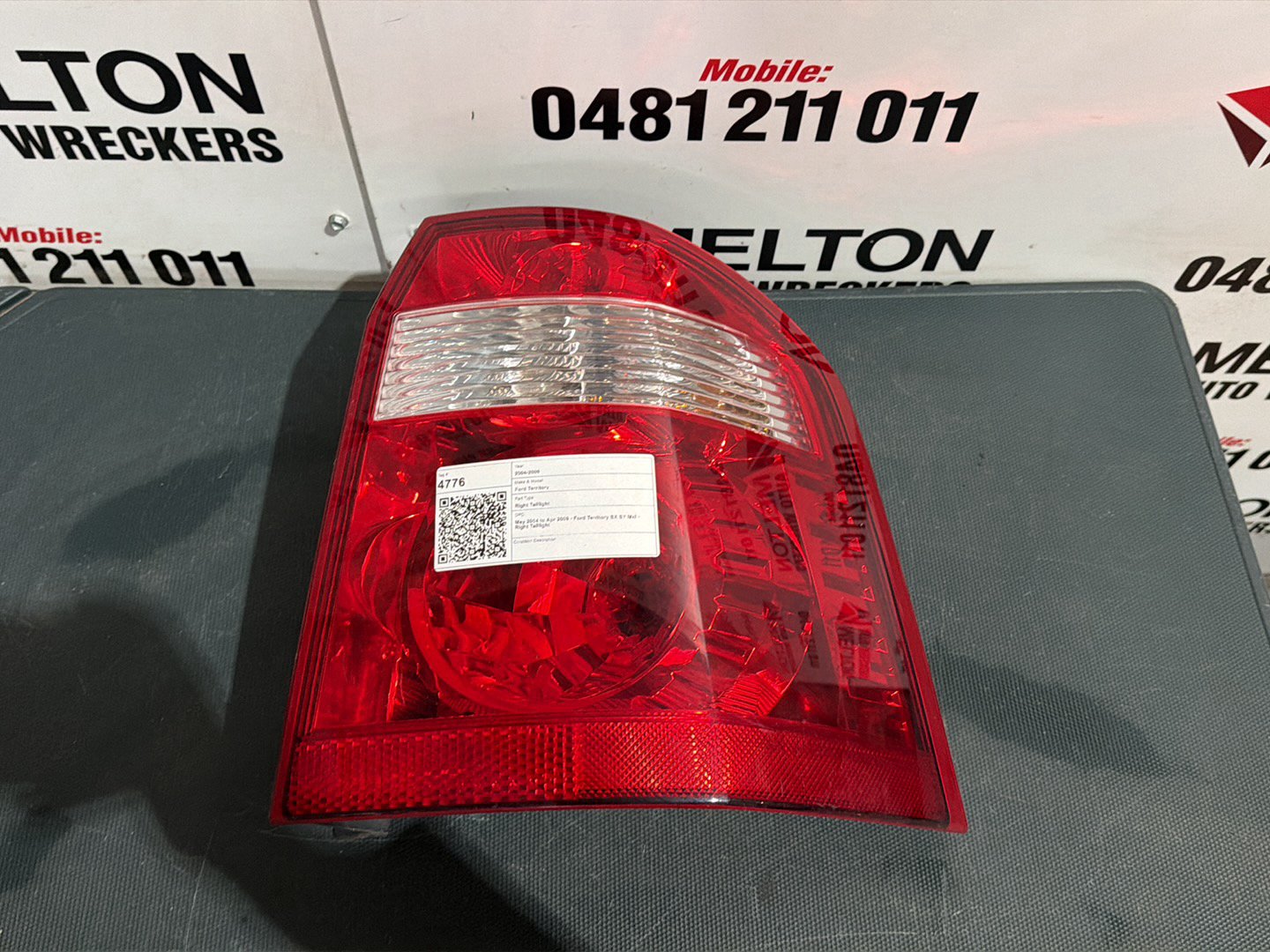 May 2004 to Apr 2009 - Ford Territory SX SY MkI - Right Taillight