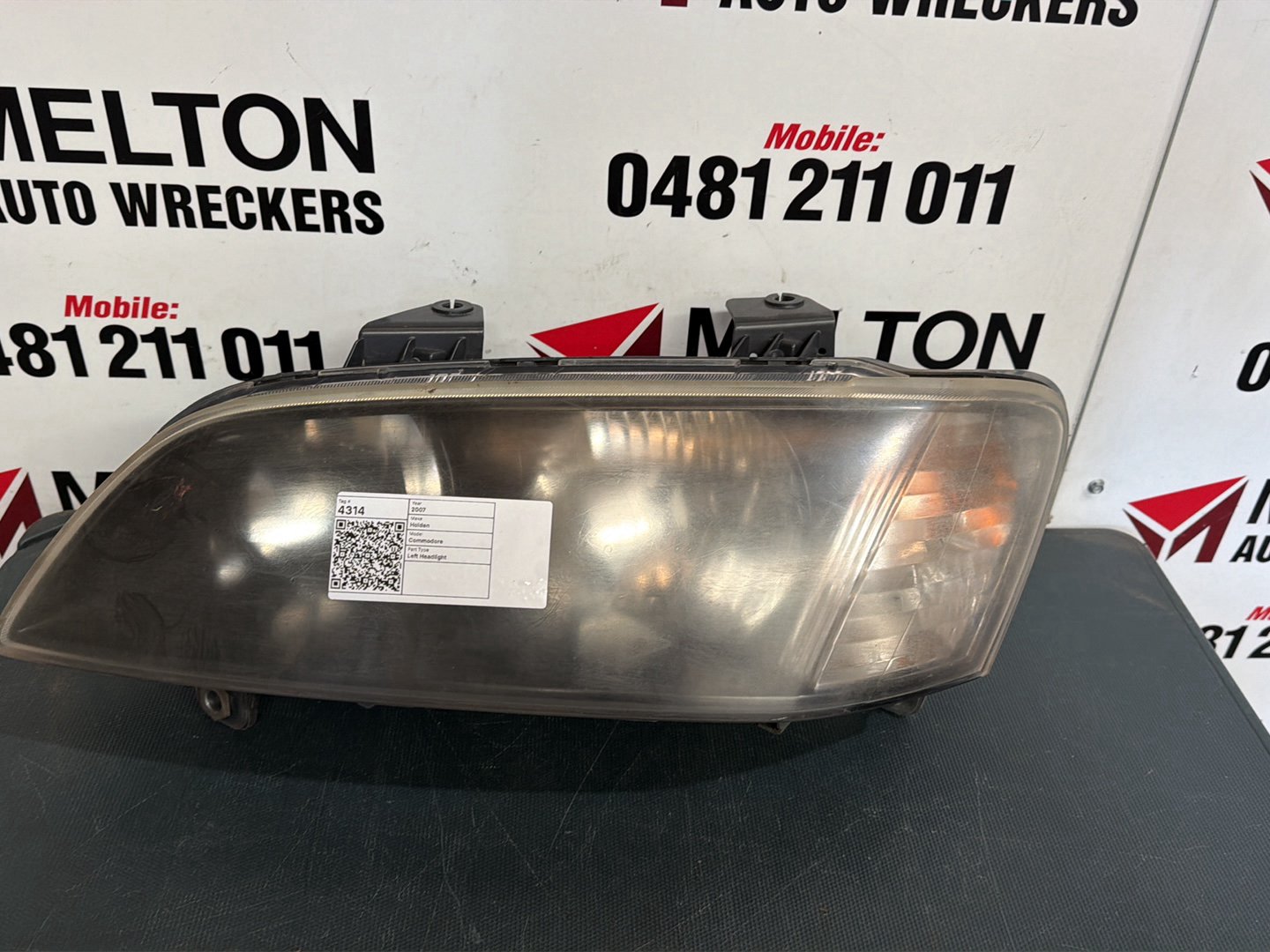 Aug 2006 to Aug 2010- Holden Commodore VE Series Left Headlight