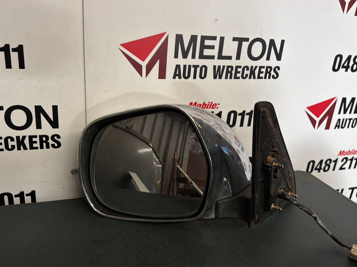 Feb 2003 to Oct 2009 - Toyota Land Cruiser Prado 120 Series - Left Door Mirror - Chrome