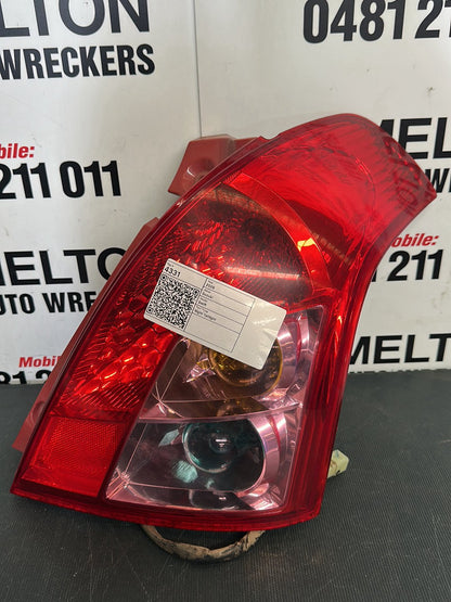 Jul 2007 to Feb 2011- Suzuki Swift RS415- Right Taillight- Standard Type