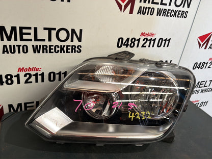Oct 2010 to Sep 2022- Volkswagen Amarok 2H- Left Headlight- Halogen Type