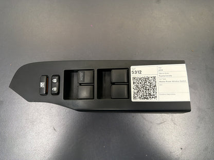 2017 Toyota Corolla ZRE1* Hatchback Master Power Window Switch