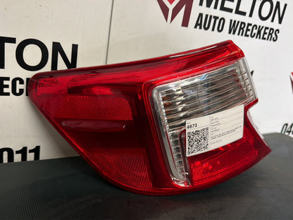 Nov 2011 to Mar 2015 - Toyota Camry AVV50 - Left Taillight - Body Mounted, Non Led Type
