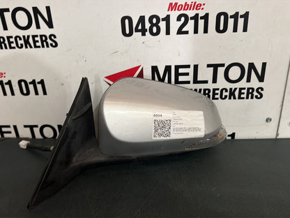 Feb 2012 to May 2015- Toyota Aurion AT-X Sportivo SX6 Touring GSV50R- Left Door Mirror- Non-Blind Spot Monitor, Non-Reverse Auto Dip