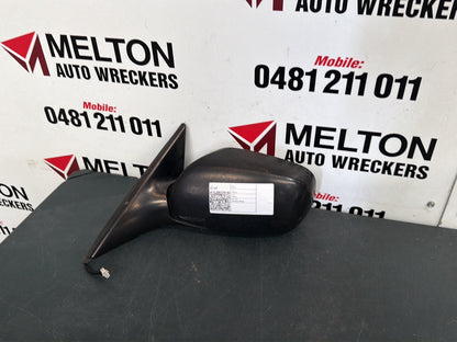 Aug 2002 to May 2006- Toyota Camry- Left Door Mirror- Black, Sk36
