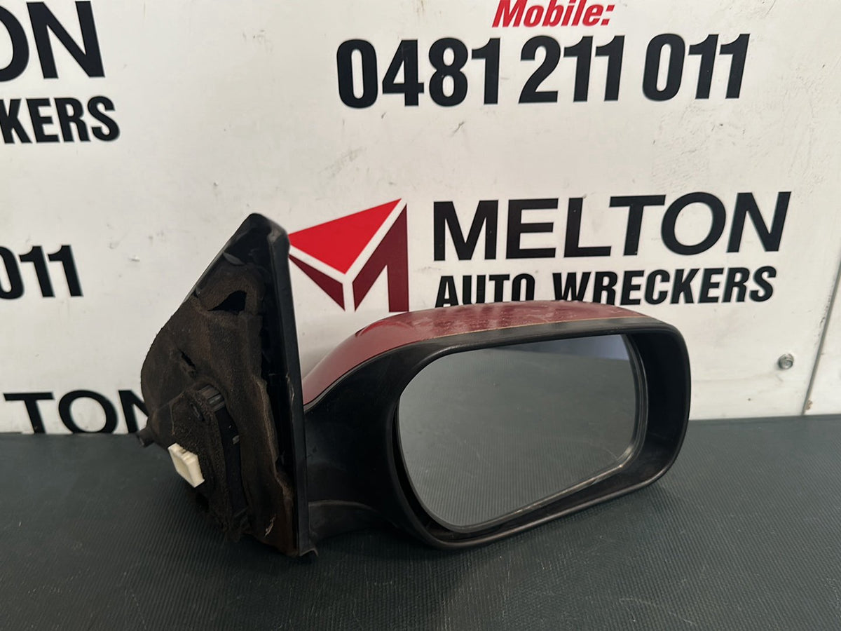 Oct 2003 to Apr 2009- Mazda Mazda3 BK Sedan Hatchback- Right Door Mirror- Power Adjust, 3 Wire, Non Mps