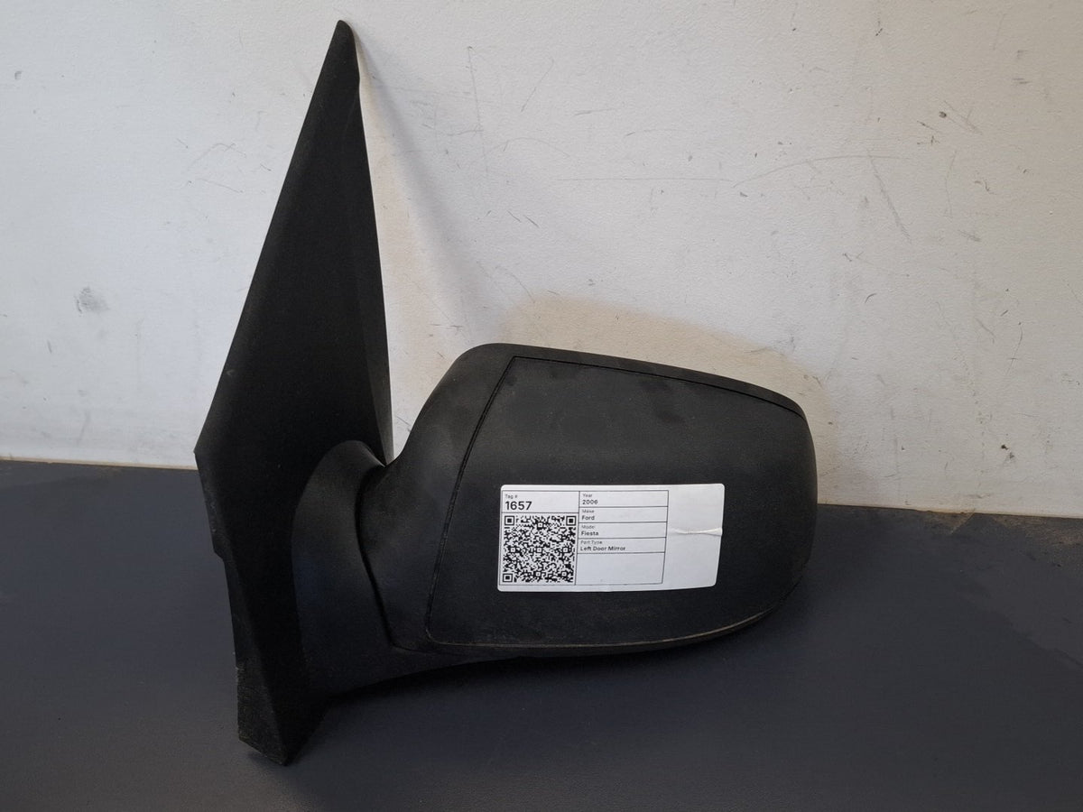 Oct 2005 to Dec 2008 - Ford Fiesta WQ - Left Door Mirror - Electric Adjust