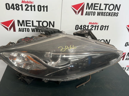 Oct 2012 to Dec 2015- Mazda CX-9 TB- Right Headlight- Halogen Type