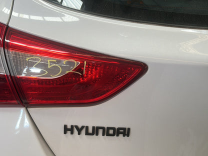 2013 Hyundai i30 GD Hatchback Left Taillight on Bootlid/Tailgate