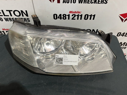 May 2004 to Apr 2009 - Ford Territory SX SY MkI TS Ghia Ghia Turbo - Right Headlight - Chrome Insert