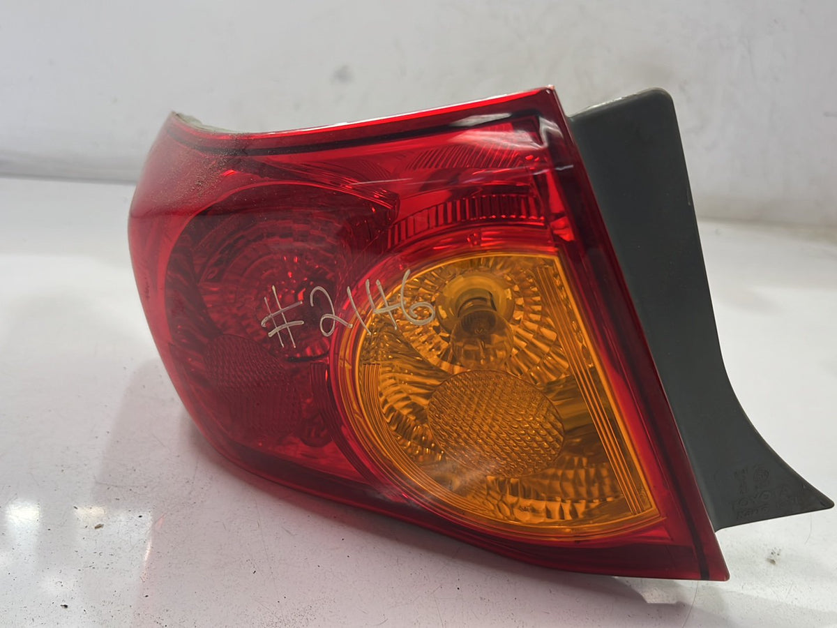 2007 Toyota Corolla E150 - Left Taillight