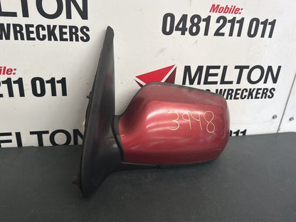 Oct 2003 to Apr 2009- Mazda Mazda3 BK Sedan Hatchback- Left Door Mirror- Power Adjust, 3 Pin, Non Mps