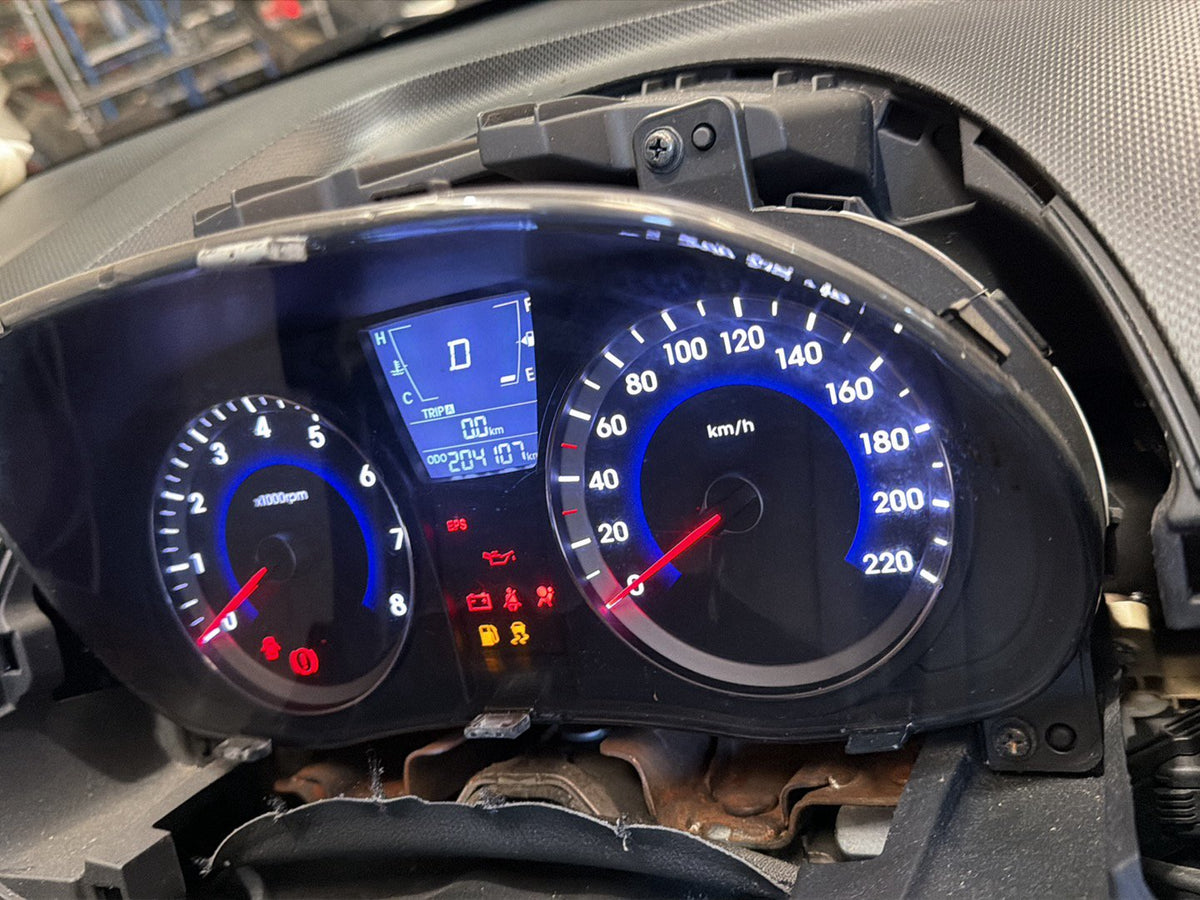 May 2011 to Dec 2019- Hyundai Accent RB Petrol Automatic- Instrument Cluster