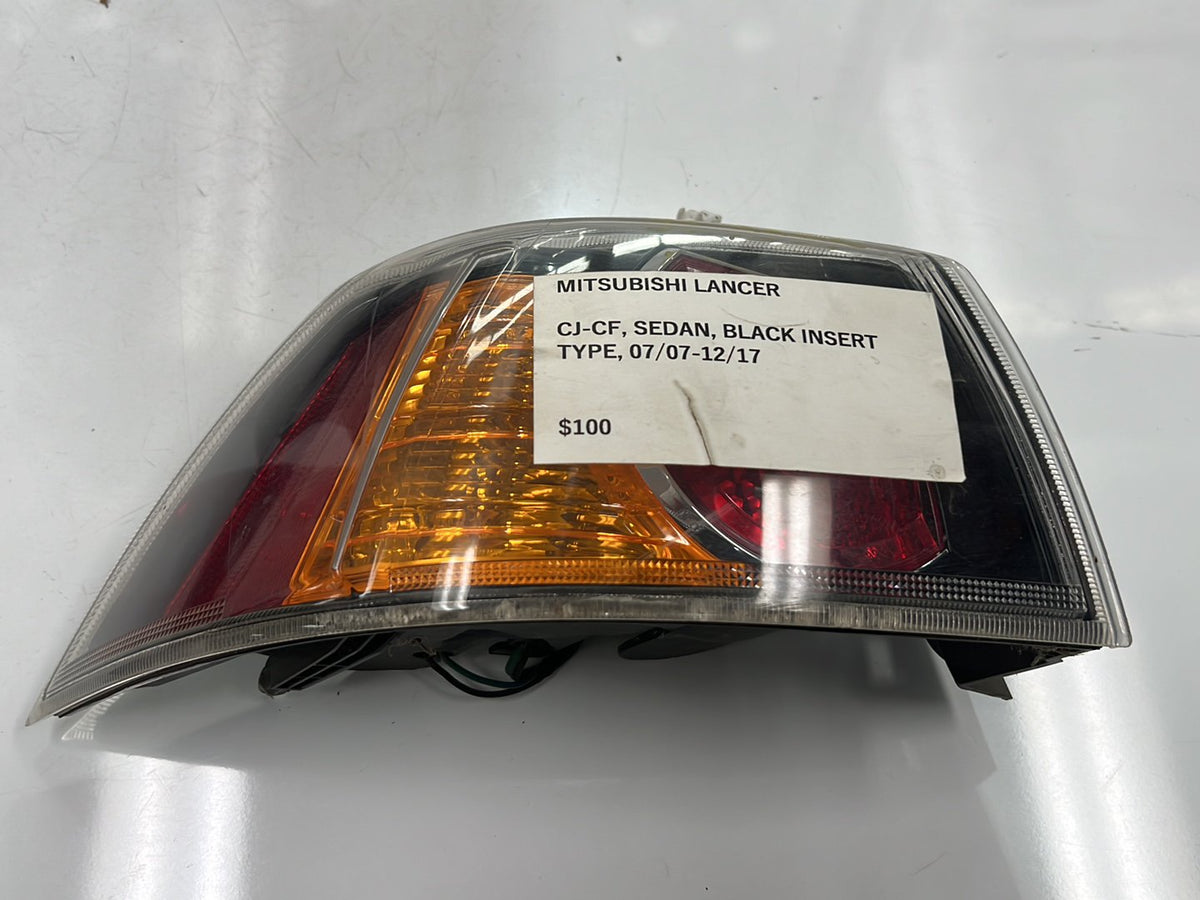 Left Taillight, 2010, Mitsubishi, Lancer, CJ