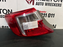 Nov 2011 to Mar 2015 - Toyota Camry AVV50 - Left Taillight - Body Mounted, Non Led Type