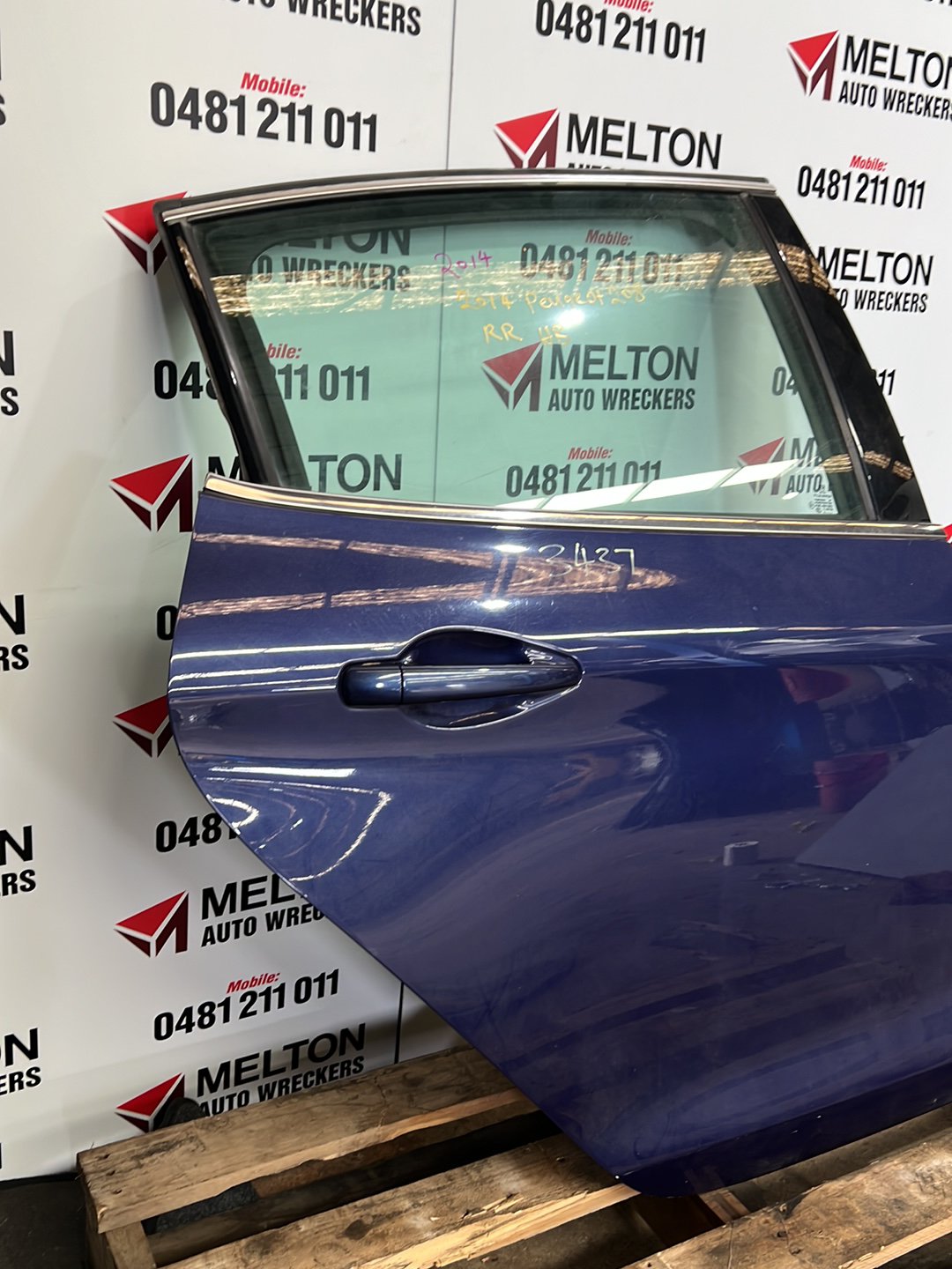 2014 Peugeot 208 Right Rear Door